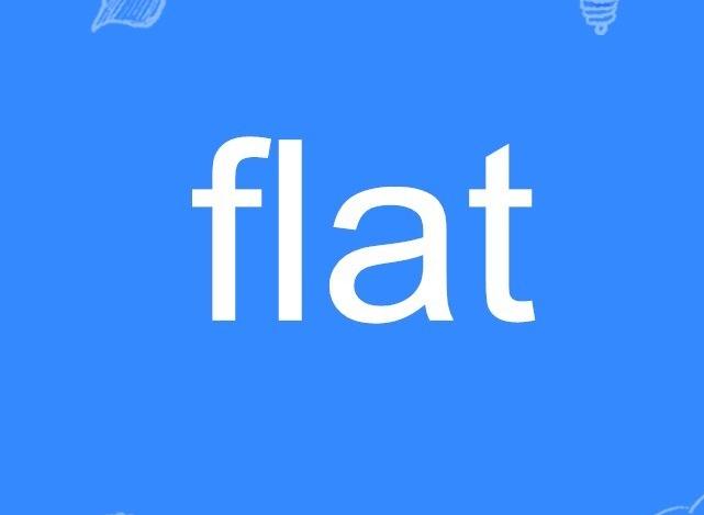 flat（英文单词）