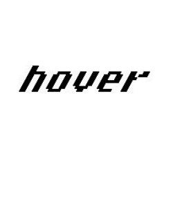 hover（英文单词）