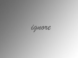 ignore（英语单词）