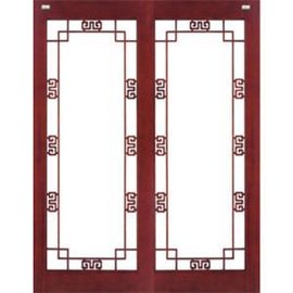 夹板门（两面贴胶合板、纤维板、模压板等薄板的门）