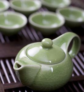 陶瓷茶具（泡饮茶叶的专门器具）