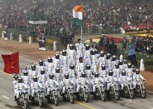 印度阅兵（印度在首都新德里举行阅兵式）