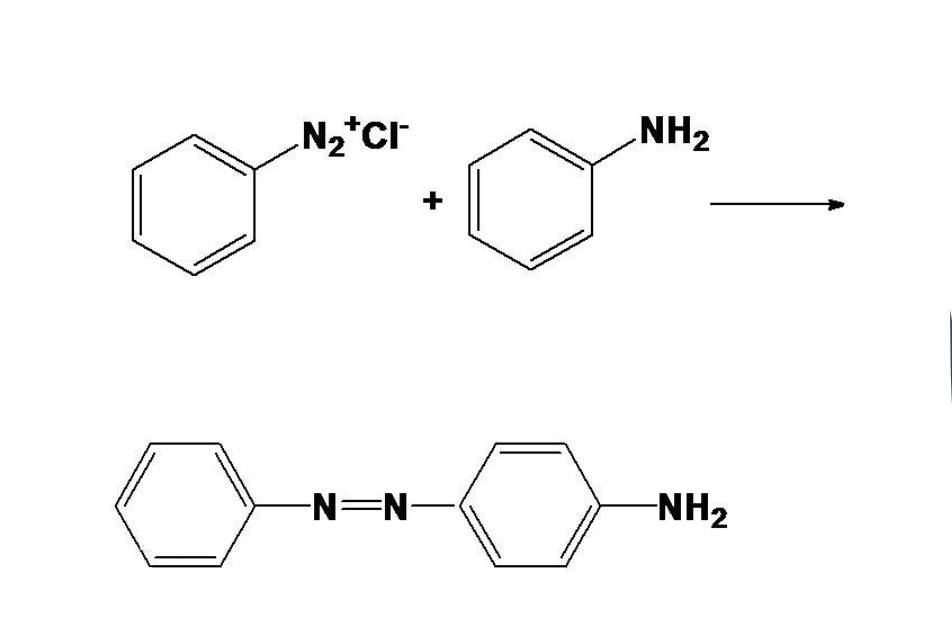 偶合（芳伯胺的重氮盐与酚或芳胺等作用生成偶氮化合物的反应过程）