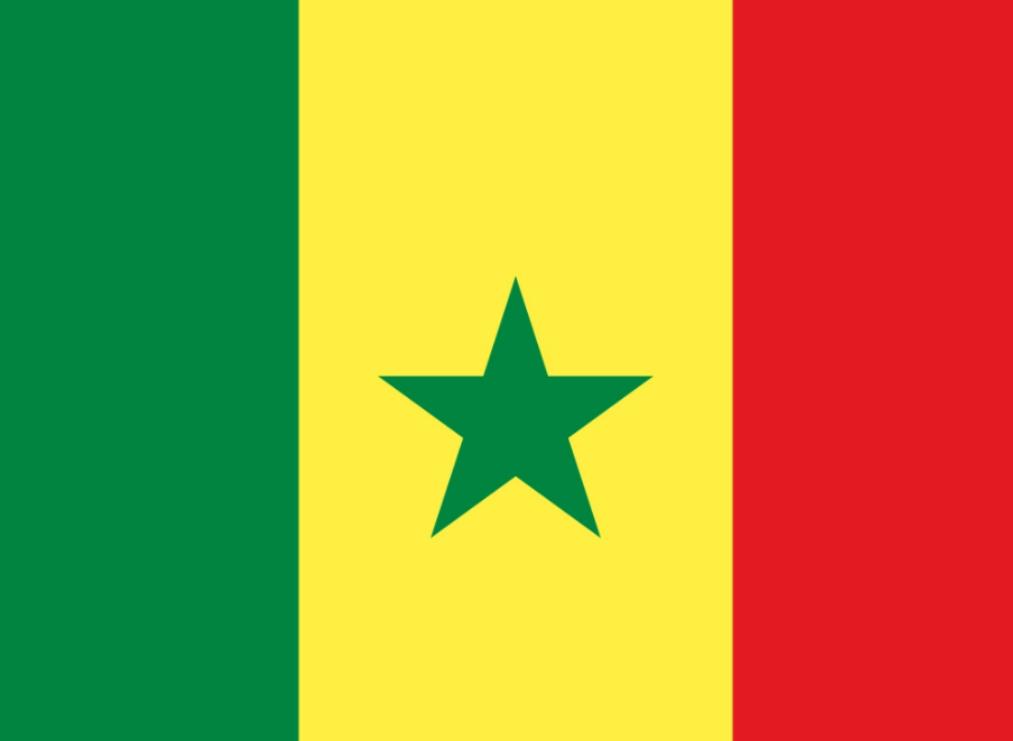 塞内加尔（非洲西部凸出部位的最西端）