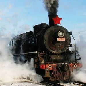 蒸汽机车（一种火车机车）