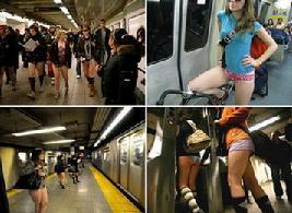 不穿裤子搭地铁日（美国民间组织在2002年发起的一项活动）