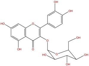 金丝桃苷（黄酮醇苷类化合物）