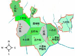 唐海县（国营柏各庄农场基础上建立的农垦体制县）