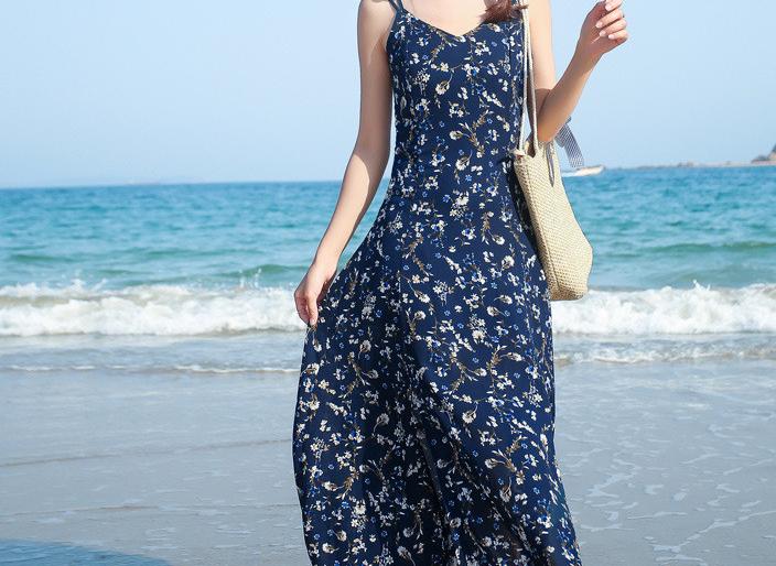 沙滩裙（及踝或拖地长裙）