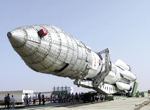 质子火箭（俄罗斯在发射大型航天器时的主要运载工具）