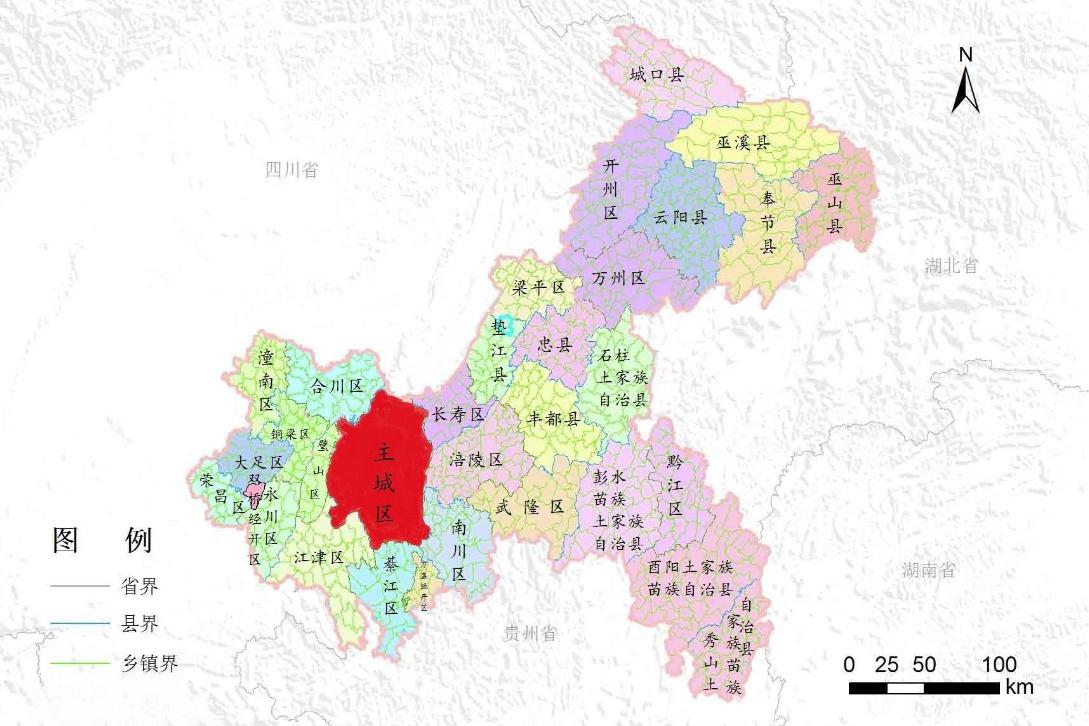 重庆市行政区划（重庆市行政区域划分）