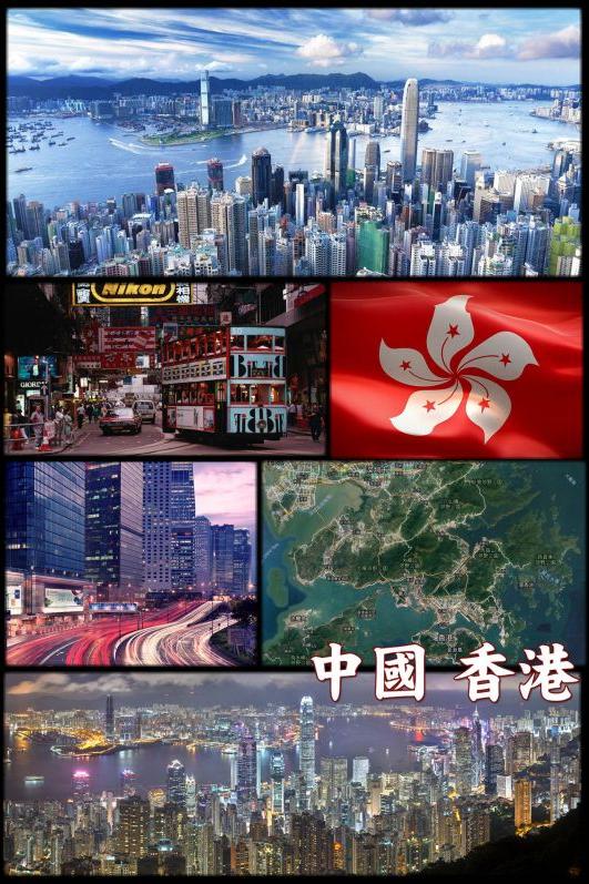 香港（位于中国南部中华人民共和国特别行政区）